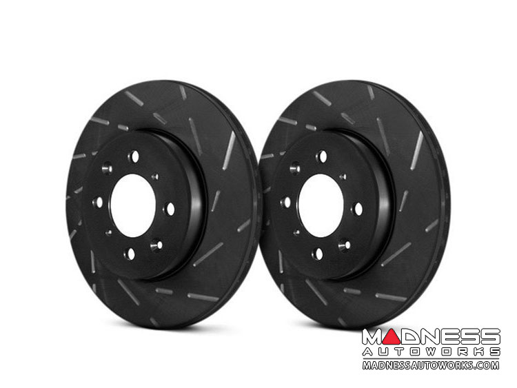 Jeep Renegade Brake Rotors (2) - Rear - EBC - Slotted